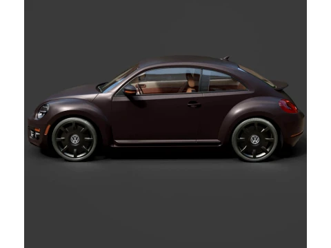 Volkswagen Beetle - High-Poly 3D Model