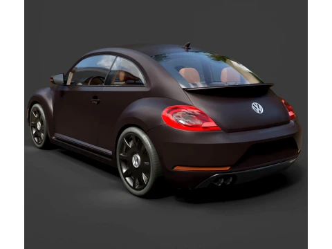 Volkswagen Beetle - High-Poly 3D Model