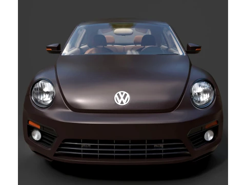 Volkswagen Beetle - High-Poly 3D Model