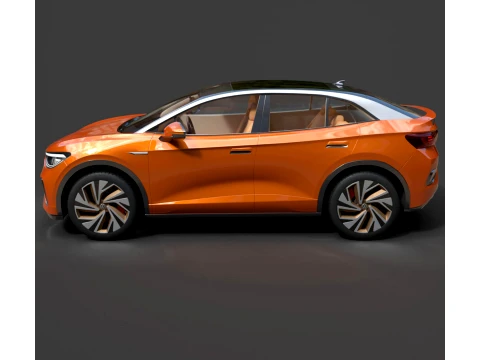 Volkswagen ID5 - High-Poly 3D Model
