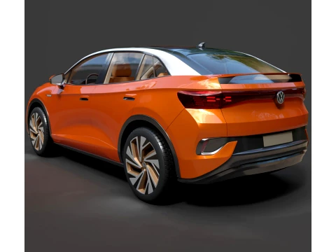 Volkswagen ID5 - High-Poly 3D Model