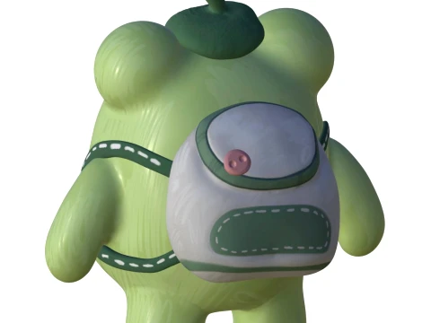 Froggy 3D Model
