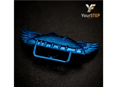 Sculptural Winged Heart Pendant 3D Print Model