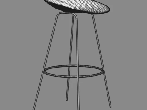 Mat Barstool 3D Model