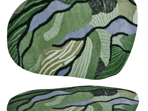 Carpet IKEA Grejsimojs Collection 3D Model