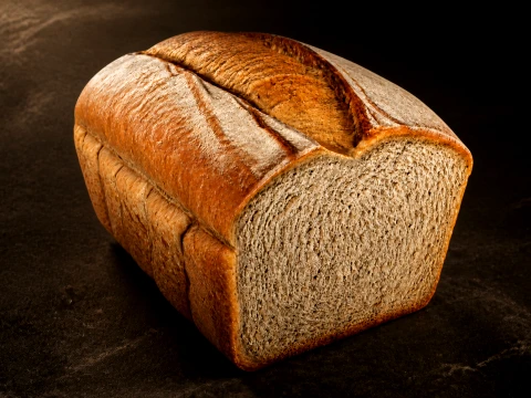 Artisan Bread Loaf - Textured Food 3D Model