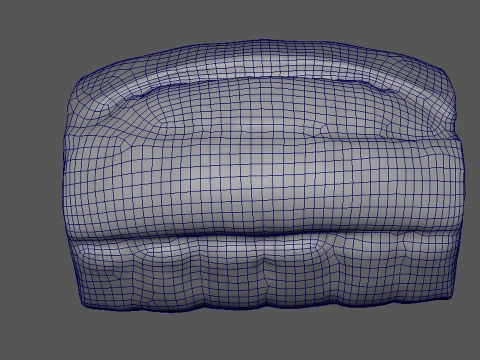 Artisan Bread Loaf - Textured Food 3D Model