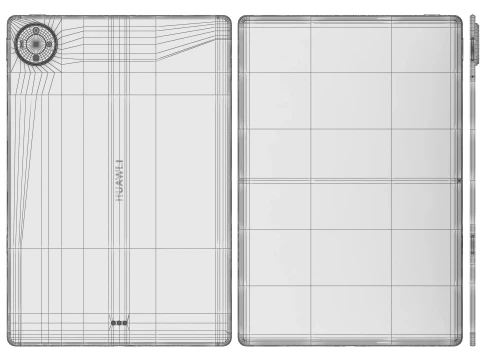 HUAWEI MatePad Pro Max Black 3D Model