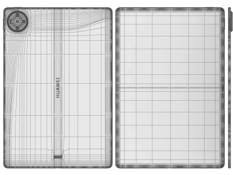HUAWEI MatePad Pro Max Black 3D Model