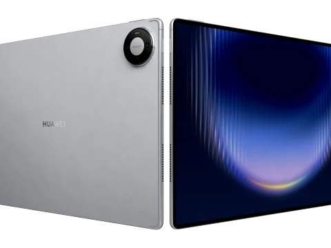 HUAWEI MatePad Pro Max White 3D Model