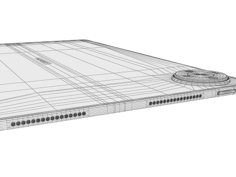 HUAWEI MatePad Pro Max White 3D Model
