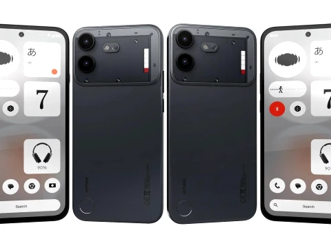 Nothing Phone 4b Black Modèle 3D
