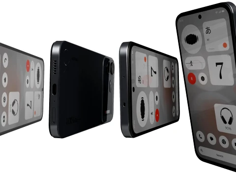 Nothing Phone 4b Black 3D Model