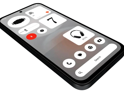 Nothing Phone 4b Black 3D Model