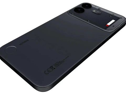 Nothing Phone 4b Black 3D Model