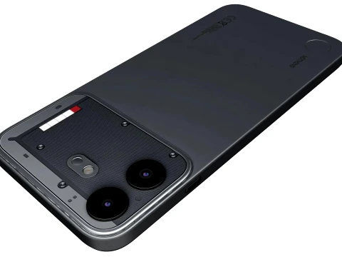 Nothing Phone 4b Black 3D Model