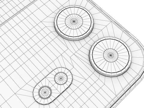 Nothing Phone 4b Black 3D Model