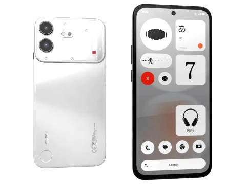 Nothing Phone 4b White 3D Model