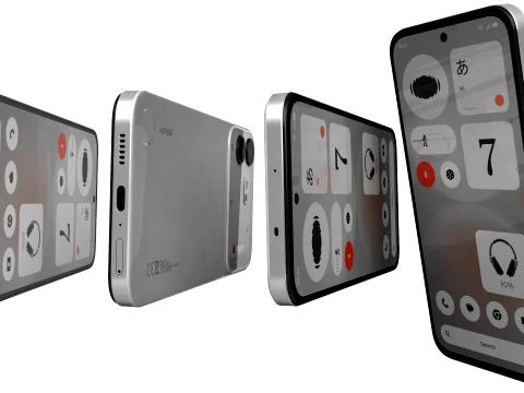 Nothing Phone 4b White 3D Model