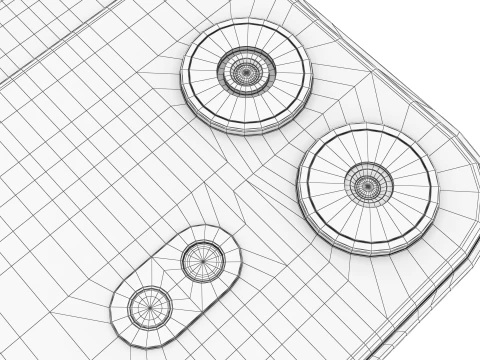 Nothing Phone 4b White 3D Model
