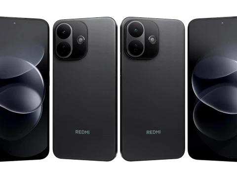 Xiaomi Redmi Note 17 Pro Black 3D Model