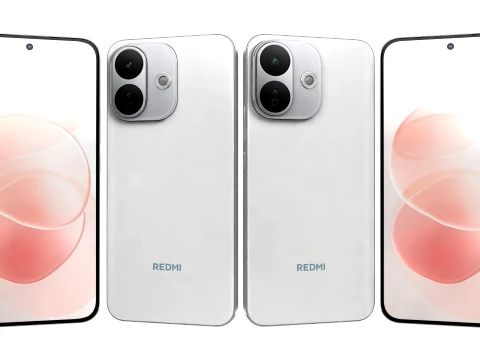 Xiaomi Redmi Note 17 Pro White 3D Model