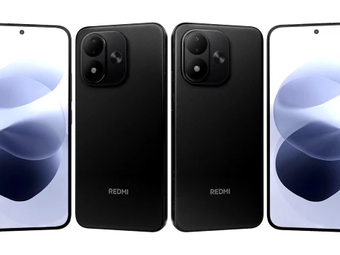 Xiaomi Redmi Note 17 Black 3D Model