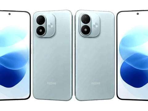 Xiaomi Redmi Note 17 Blue 3D Model