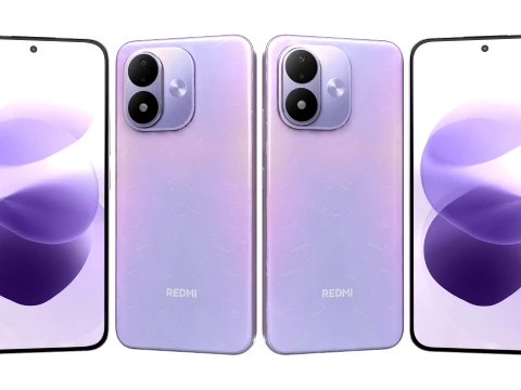 Xiaomi Redmi Note 17 Purple 3D Model
