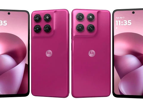 Motorola Moto G77 Power Pantone Fuchsia Red Modèle 3D