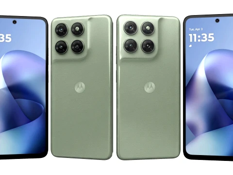 Motorola Moto G77 Power PANTONE Laurel Green 3D Model