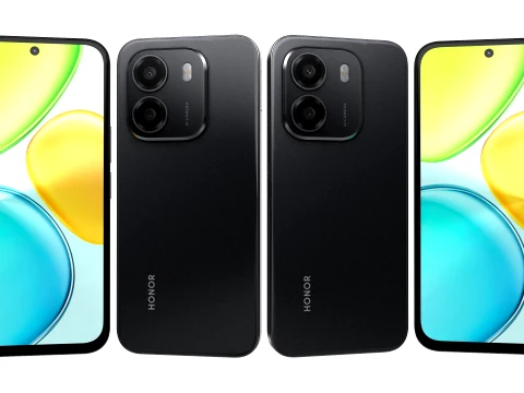 HONOR X6e Midnight Black 3D Model