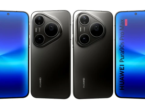 HUAWEI Pura 90s Pro Max Graphite Black 3D Model