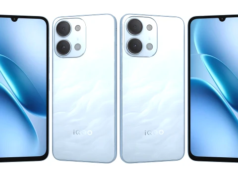 Vivo iQOO Z11i Blue 3D Model