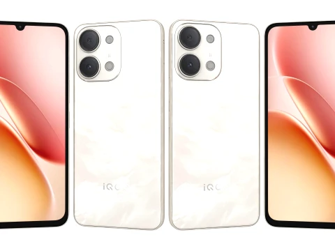 Vivo iQOO Z11i White 3D Model