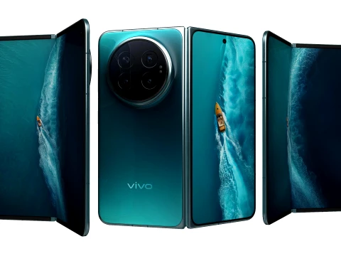 Vivo X Fold 6 Azure 3D Model