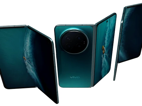 Vivo X Fold 6 Azure 3D Model