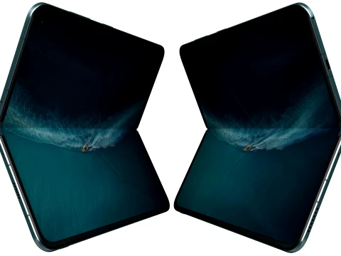 Vivo X Fold 6 Azure 3D Model