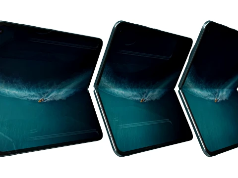 Vivo X Fold 6 Azure 3D Model