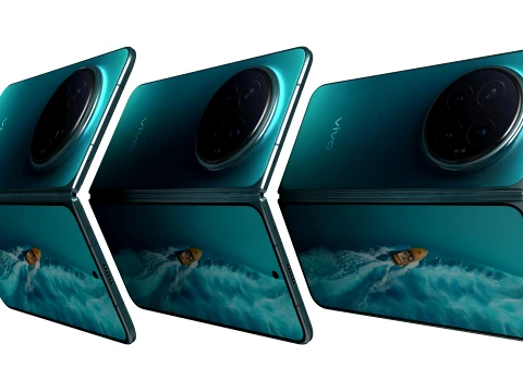 Vivo X Fold 6 Azure 3D Model