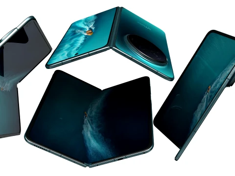 Vivo X Fold 6 Azure 3D Model