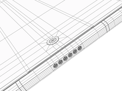 Vivo X Fold 6 Azure 3D Model