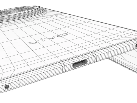 Vivo X Fold 6 Azure 3D Model