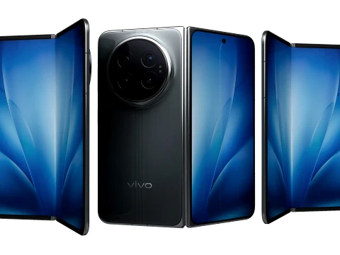 Vivo X Fold 6 Black 3D Model