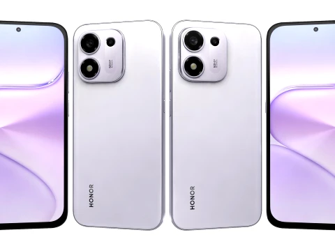 Honor 600S Misty Purple 3D Model