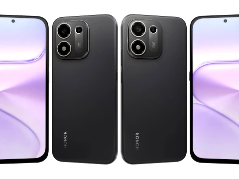 Honor 600S Velvet Black 3D Model