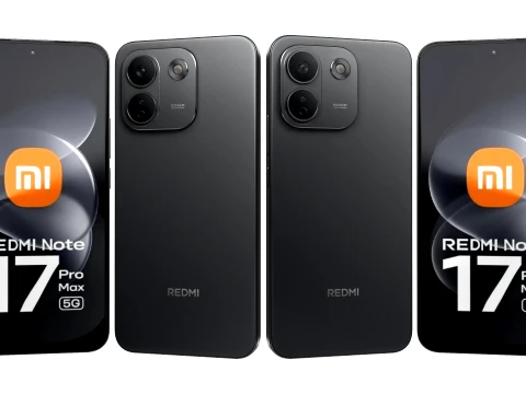 Xiaomi Redmi Note 17 Pro Max Black 3D Model