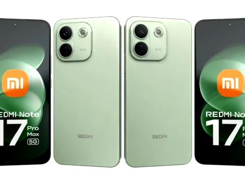 Xiaomi Redmi Note 17 Pro Max Green 3D Model