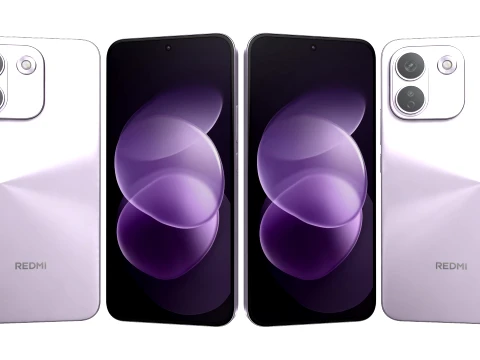 Xiaomi Redmi Note 17 Pro Max Purple 3D Model
