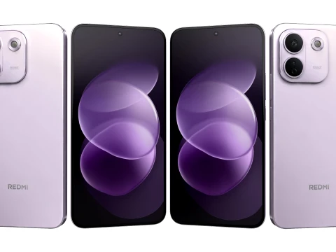 Xiaomi Redmi Note 17 Pro Max Purple 3D Model